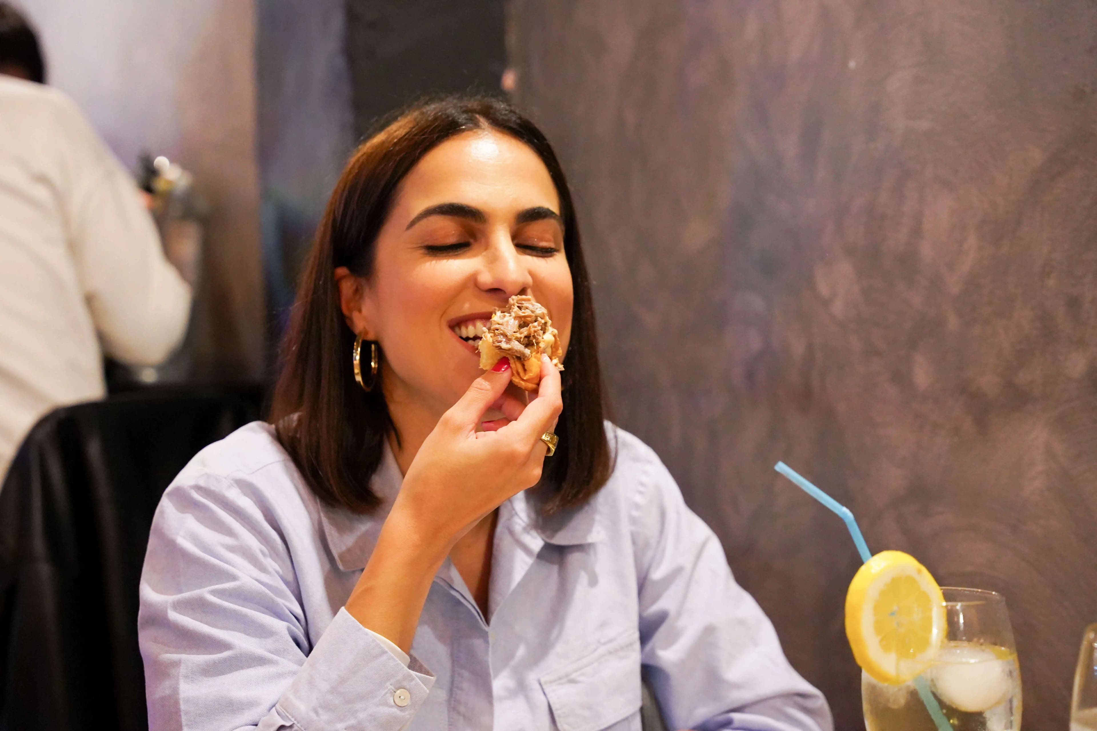 gente disfrutando en el cameló